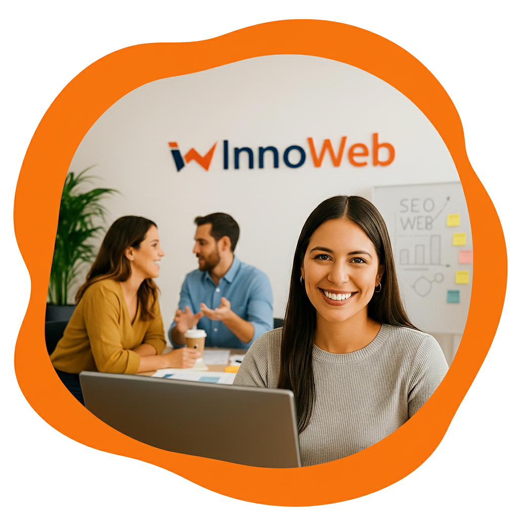 Equipo de la Agencia de Diseño Web y Marketing Digital InnoWeb en Chile trabajando en proyectos digitales.